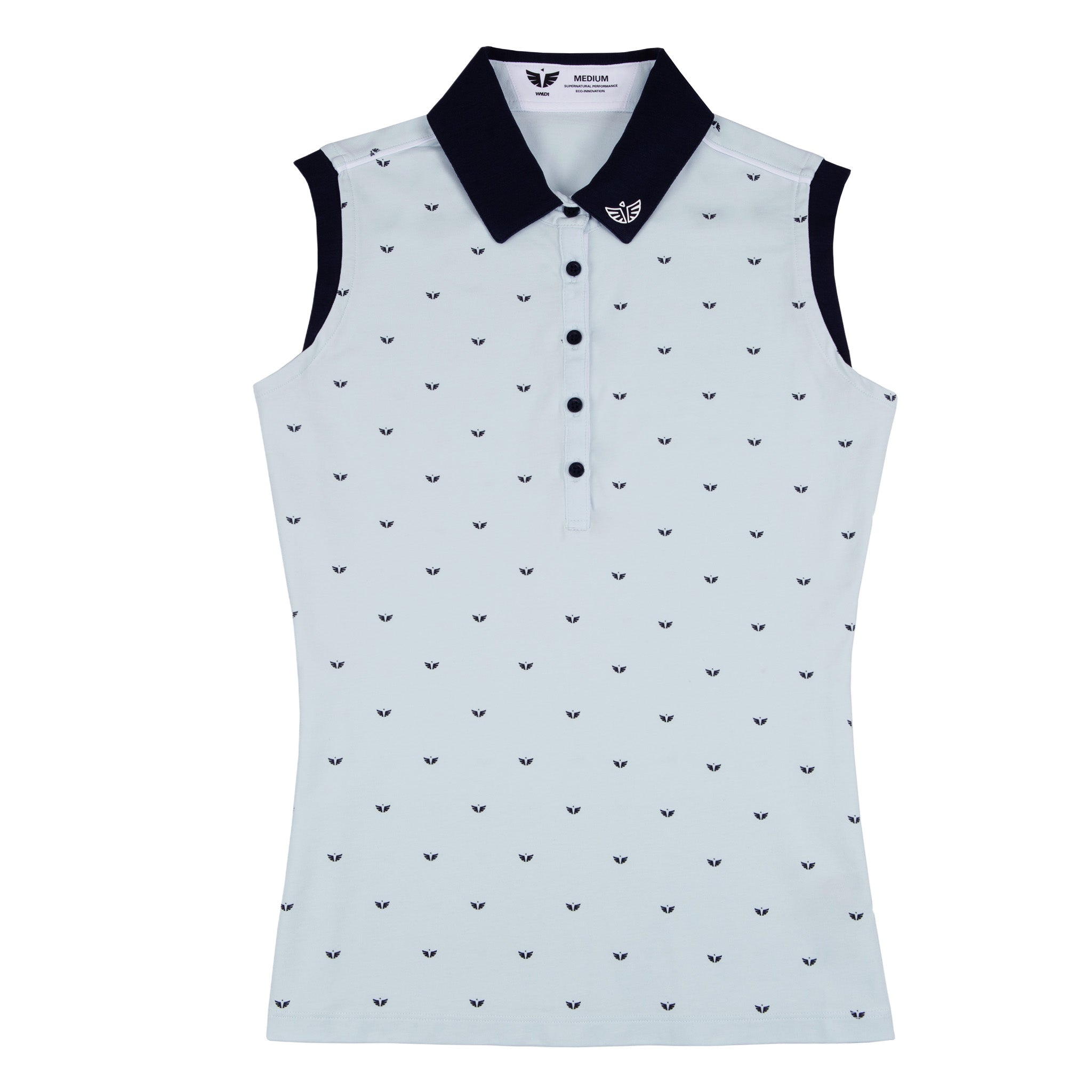 Im-peck-able Women's Sleeveless Polo | Pima Cotton & SeaCell